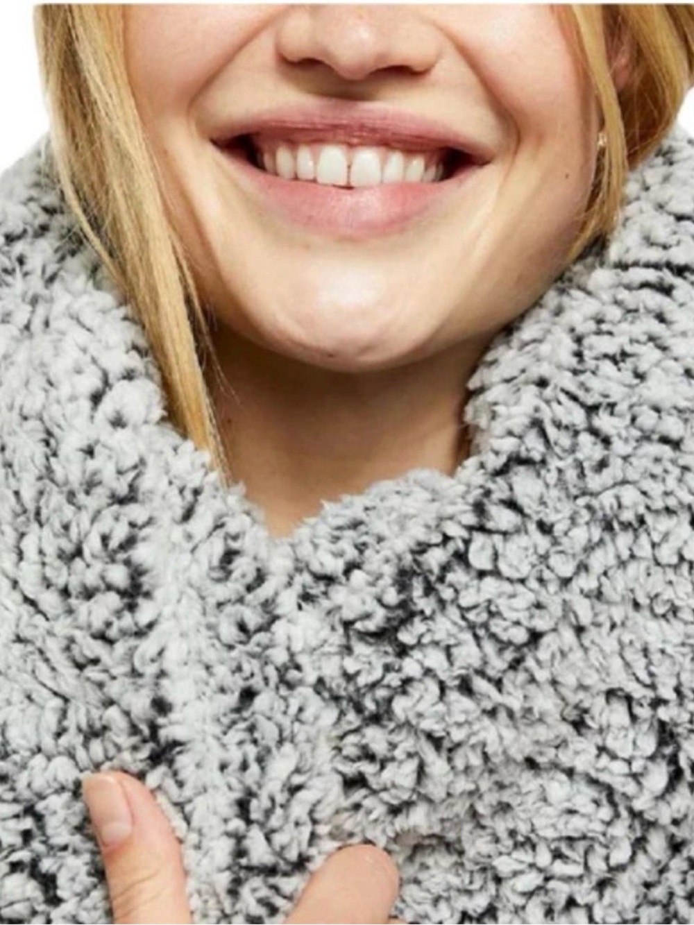 Free People Cloud Nine Fleece Infinity Scarf